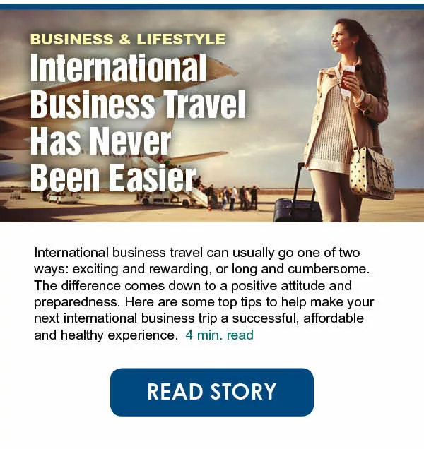 International Business Travel Has Never Been Easier
