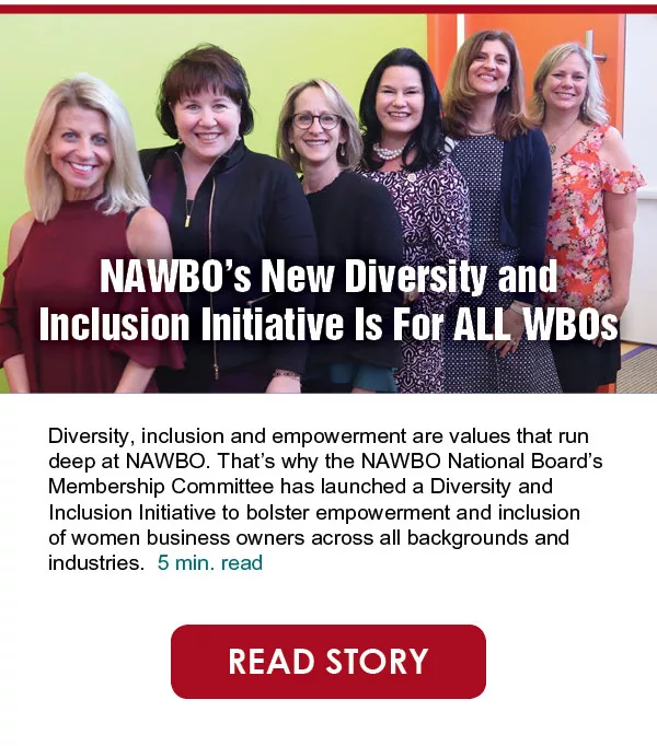 NAWBO’s New Diversity and Inclusion Initiative Is For ALL WBOs