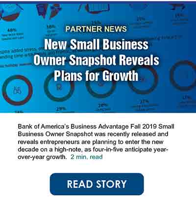 New Small Business Owner Snapshot Reveals Plans for Growth
