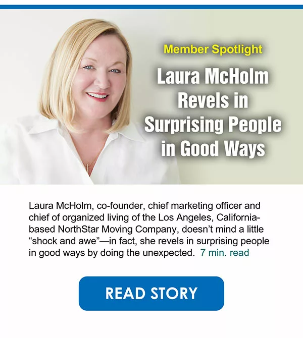 Laura McHolm Revels in Surprising People in Good Ways