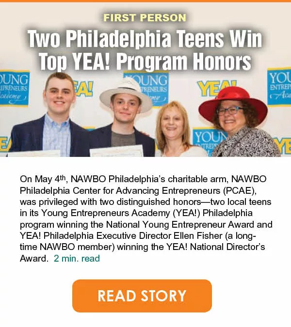 Two Philadelphia Teens Win Top YEA! Program Honors