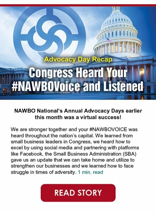 Congress Heard Your #NAWBOVoice and Listened