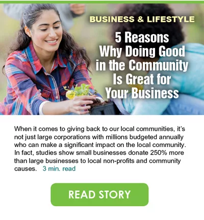 5 Reasons Why Doing Good in the Community Is Great for Your Business
