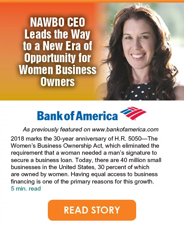 NAWBO CEO Leads the Way to a New Era of Opportunity for Women Business Owners