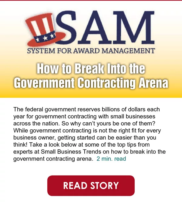 How to Break Into the Government Contracting Arena
