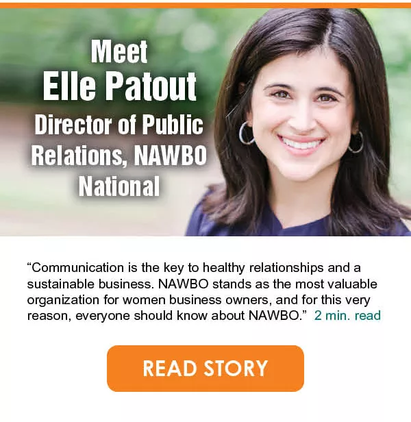 Meet Elle Patout, Director of Public Relations, NAWBO National