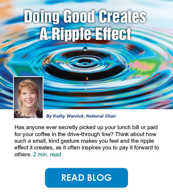 Doing Good Creates a Ripple Effect